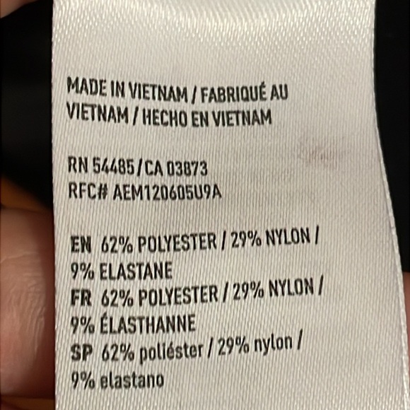 •AMERICAN EAGLE OUTFITTERS•NAVY RUFFLE VELVET/VELOUR COLD SHOULDER  DRESS MEDIUM - Picture 13 of 13